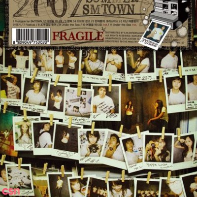2007 Summer SM Town - Fragile