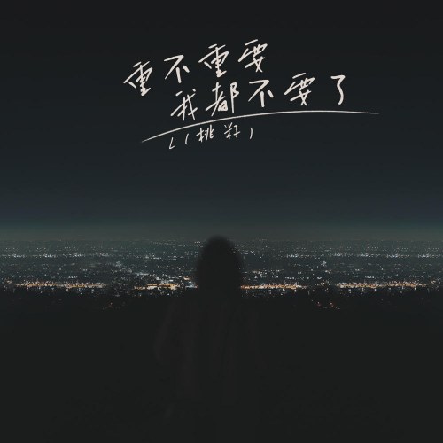 Có Quan Trọng Hay Không Em Đều Từ Bỏ (重不重要我都不要了) (Single)