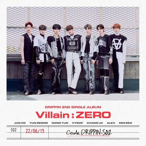 DRIPPIN 2nd Single Album [Villain : Zero]