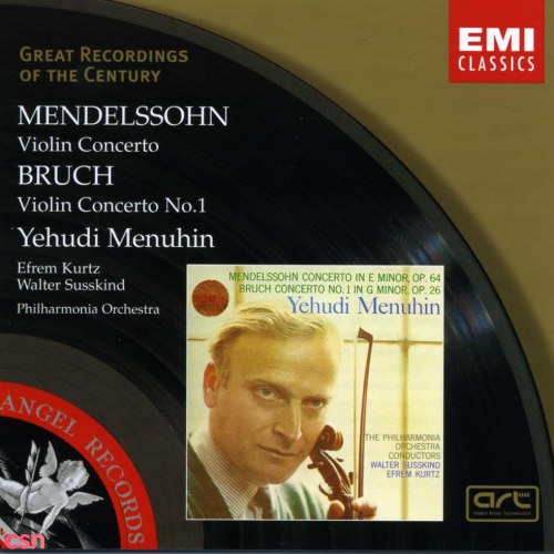 Mendelssohn's, Bruch's Violin Concertos