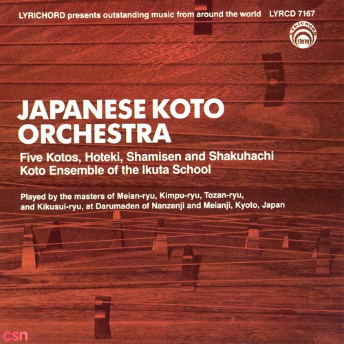 Koto Ensemble Of The Ikuta School