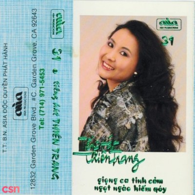 Tiếng Hát Thiên Trang - Tình Khúc Anh Bằng (Tape)