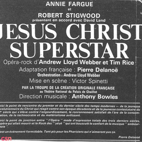 Jesus Christ Superstar: Original French Cast