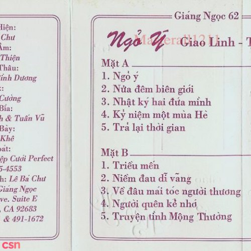 Ngỏ Ý