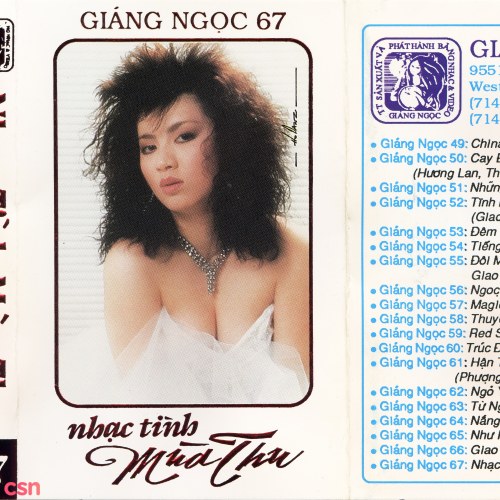 Giáng Ngọc - Nhạc Tình Mùa Thu (Tape)