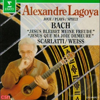 Alexandre Lagoya - Plays Bach-Scarlatti-Weiss