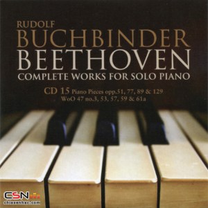 Beethoven: Complete Works For Solo Piano (CD15)