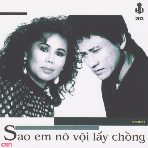 Sao Em Nỡ Vội Lấy Chồng