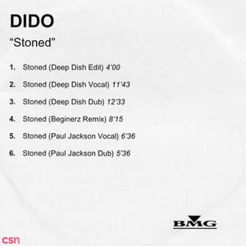 Stoned (Promo CDr)