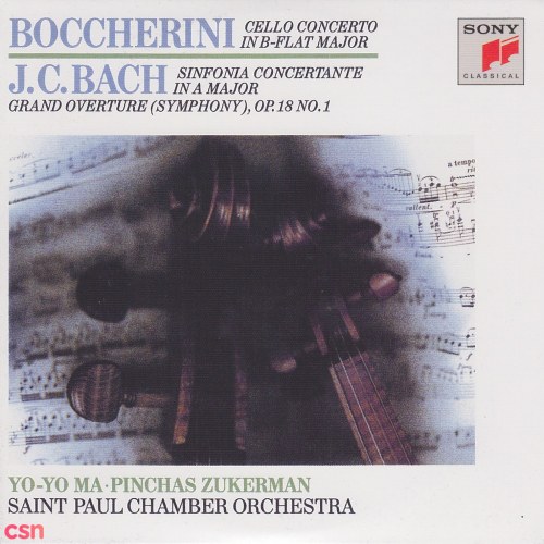 Boccherini: Cello Concerto In B Flat Major; J.C. Bach: Sinfonia Concertante In A Major & Grand Overture (Symphony) Op. 18 No. 1 (Remastered) [30 Years Outside The Box]