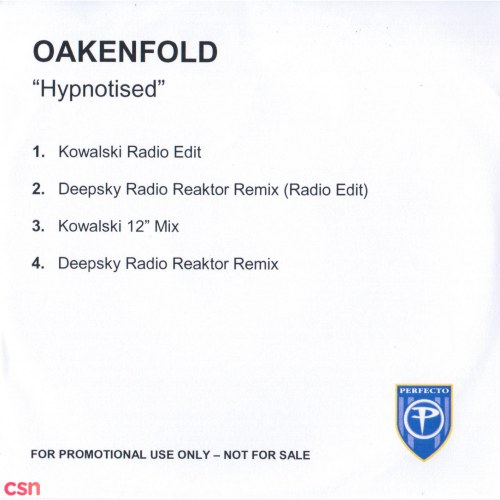 Hypnotised (Promo Single)