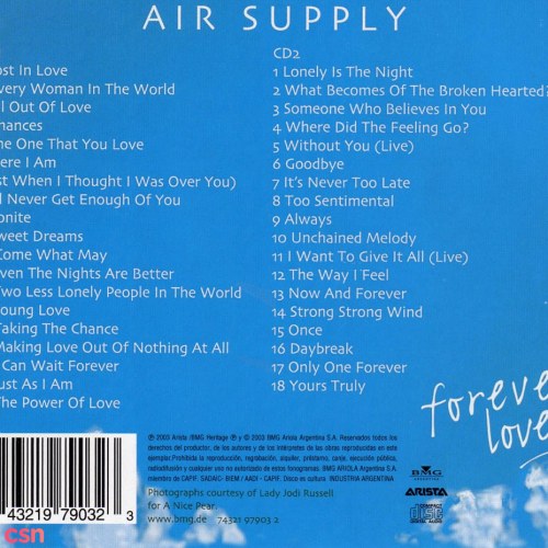 36 Greatest Hits: Forever Love (1980-2001)