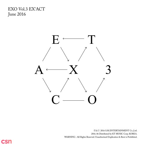 EX'ACT - The 3rd Album CD1