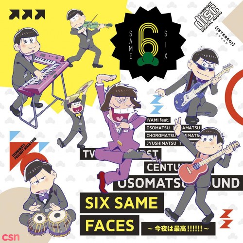 VOICE by Iyami feat. Osomatsu × Karamatsu × Choromatsu × Ichimatsu × Jyushimatsu × Todomatsu (cv. Suzumura Kenichi, Sakurai Takahiro, Nakamura Yuuichi, Kamiya Hiroshi, Fukuyama Jun, Ono Daisuke, Miyu Irino)