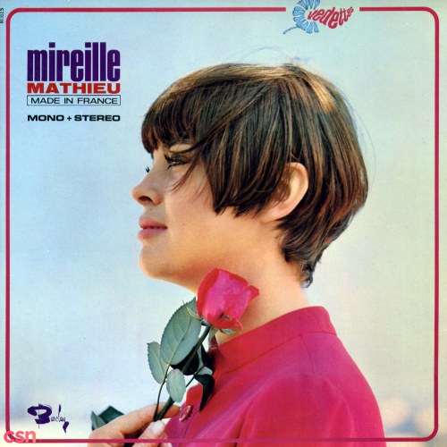 The fabulous new French singing star Mireille Mathieu