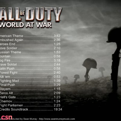 Call Of Duty: World At War Soundtrack