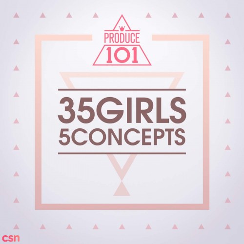 Produce 101: 35 Girls 5 Concepts - EP