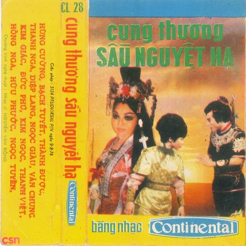 Cung Thương Sầu Nguyệt Hạ (Cải Lương) (Pre 75)