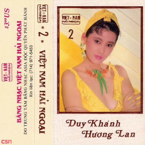 Việt Nam Hải Ngoại 2 - Duy Khánh; Hương Lan (Tape)