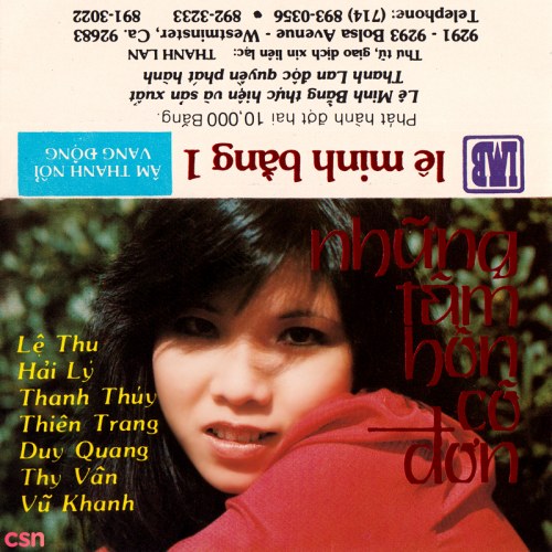 Lê Minh Bằng 1: Những Tâm Hồn Cô Đơn (Tape)