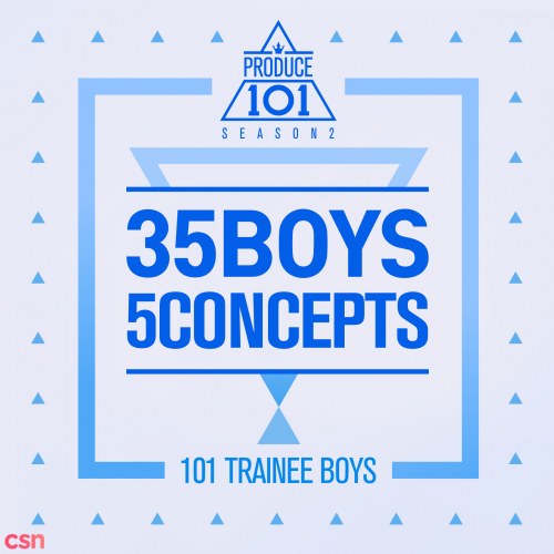 Produce 101 Season 2: 35 Boys 5 Concepts