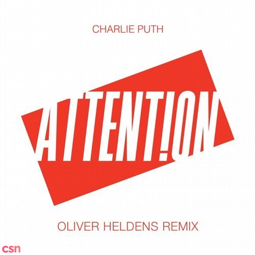 Attention (Oliver Heldens Remix)