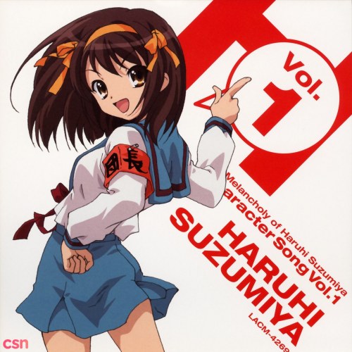 The Melancholy of Haruhi Suzumiya Character Song Vol.1 Suzumiya Haruhi