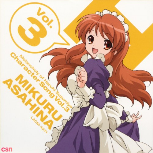 The Melancholy of Haruhi Suzumiya Character Song Vol.3 Asahina Mikuru