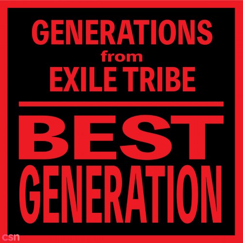 BEST GENERATIONS (International Edition) - EP