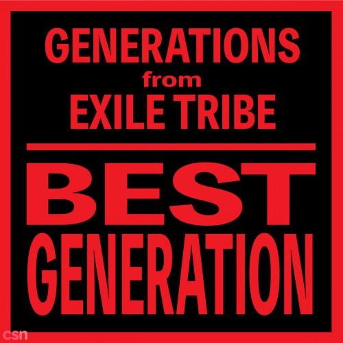 GENERATIONS from EXILE TRIBE