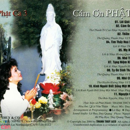 Cảm Ơn Phật - Thanh Thuý Phật Ca 3