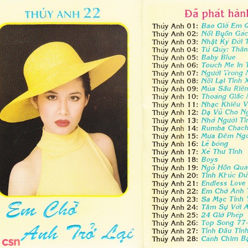 Em Chờ Anh Trở Lại (Tape)