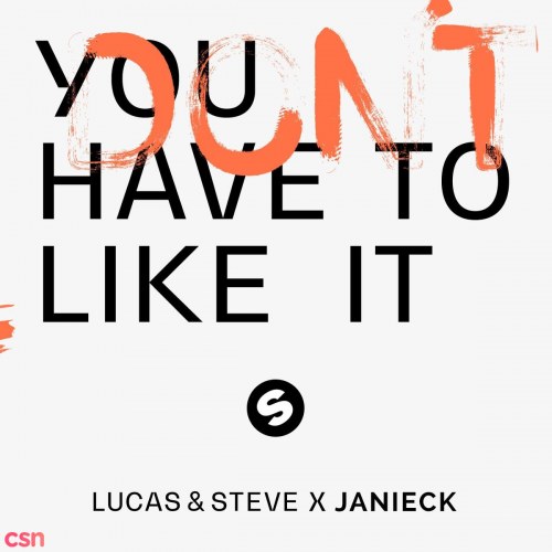 You Don't Have To Like It (Single)