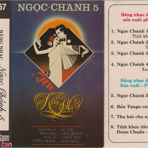 Nhạc Khiêu Vũ 1 - Ngọc Chánh 5 (Tape)