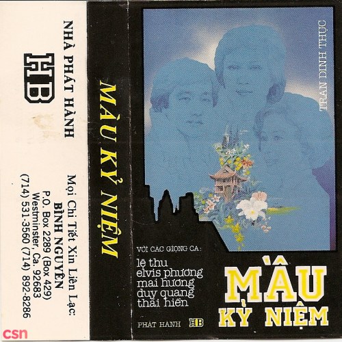 Màu Kỷ Niệm - Trần Đình Thục (Tape)