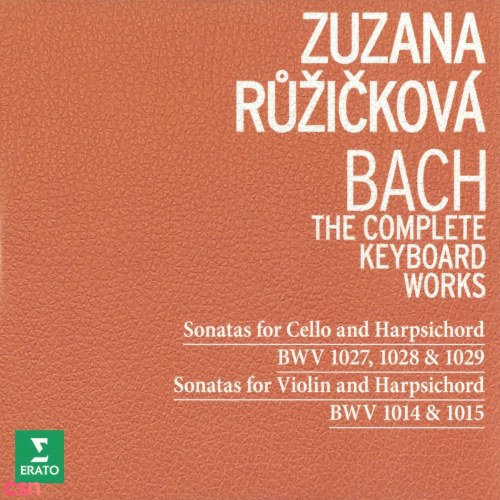 Bach - The Complete Keyboard Works - Sonatas For Cello & Harpsichord; Sonatas For Violin & Harpsichord (Classical/Baroque)