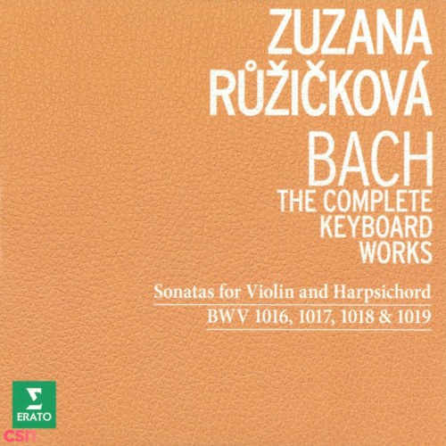 Bach - The Complete Keyboard Works - Sontatas For Violin & Harpsichord BWV 1016, 1017, 1018 & 1019 (Classical/Baroque)
