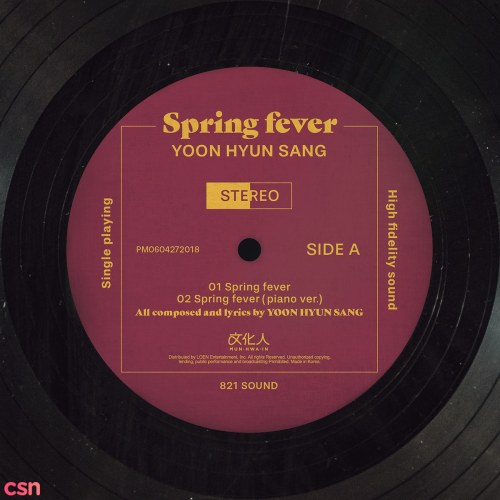 Spring Fever (Single)