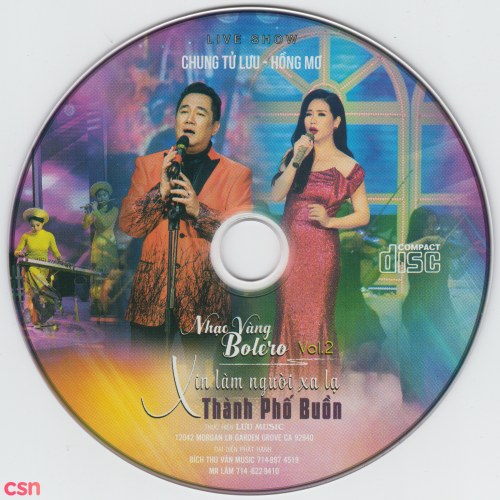 Nhạc Vàng Bolero 2: Xin Làm Người Xa Lạ & Thành Phố Buồn