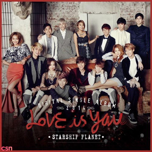 Starship Planet 2014: Love Is You (Single)