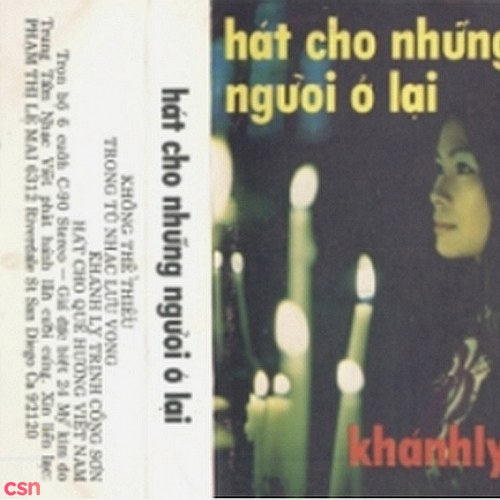 Hát Cho Những Người Ở Lại (Tape)