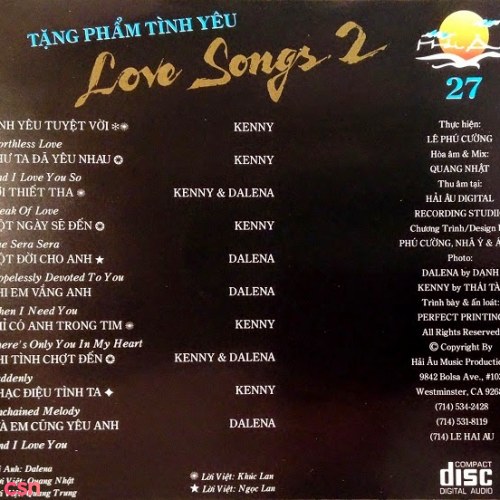 Tặng Phẩm Tình Yêu - Love Songs 2