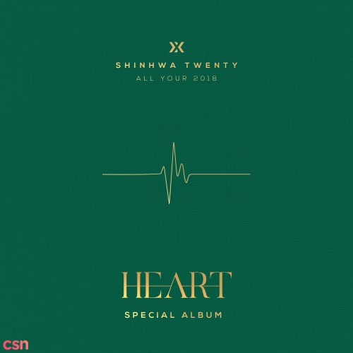 Shinhwa Twenty Special Album 'Heart' (EP)