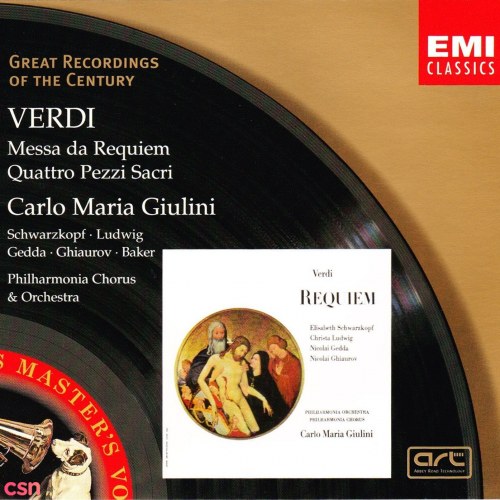 Verdi - Requiem, Quattro Pezzi Sacri - Giulini