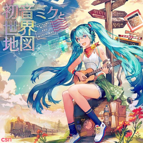 Hatsune Miku and World Map